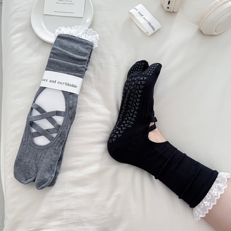 ถุงเท้าโยคะผู้หญิง ปลายเท้าแยก - Pilates & Yoga Vida บทวิจารณ์และราคา