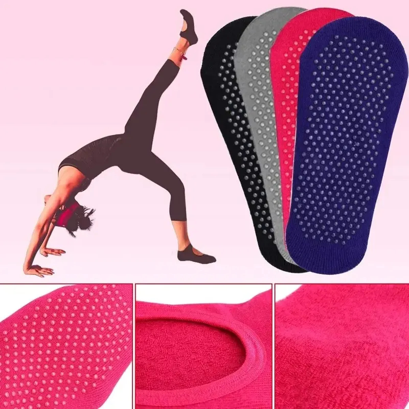 1-3 คู่ ถุงเท้าออกกำลังกายโยคะ - Pilate Yoga Workout บทวิจารณ์และราคา