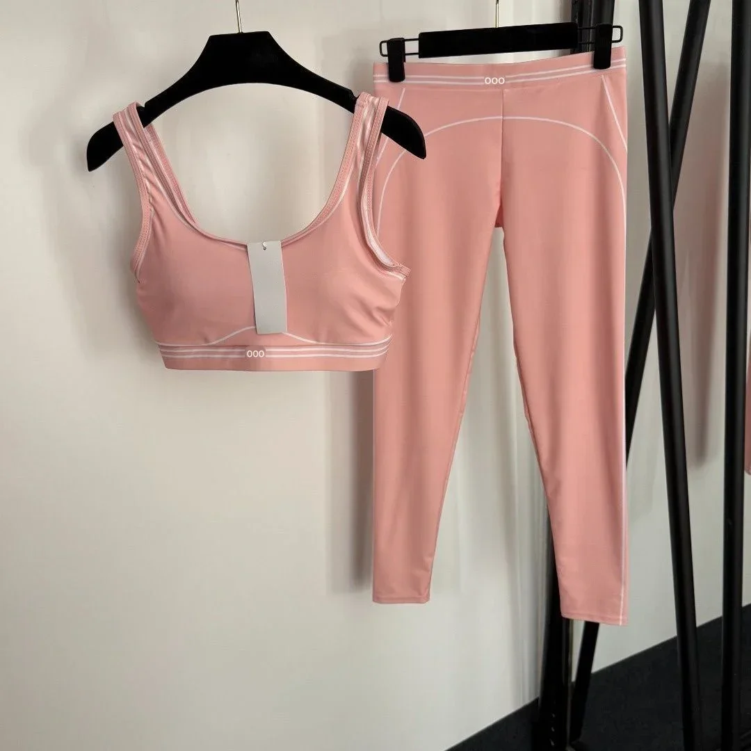 ชุดออกกำลังกายสองชิ้น เสื้อกล้ - Pilate Yoga Workout บทวิจารณ์และราคา