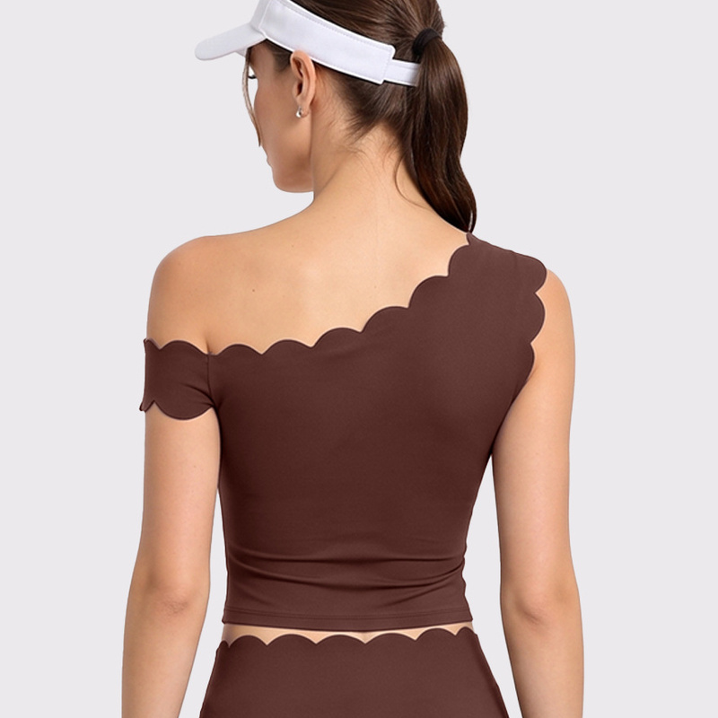 เสื้อครอปท็อปออกกำลังกายสำหรับ - Pilates Yoga One บทวิจารณ์และราคา