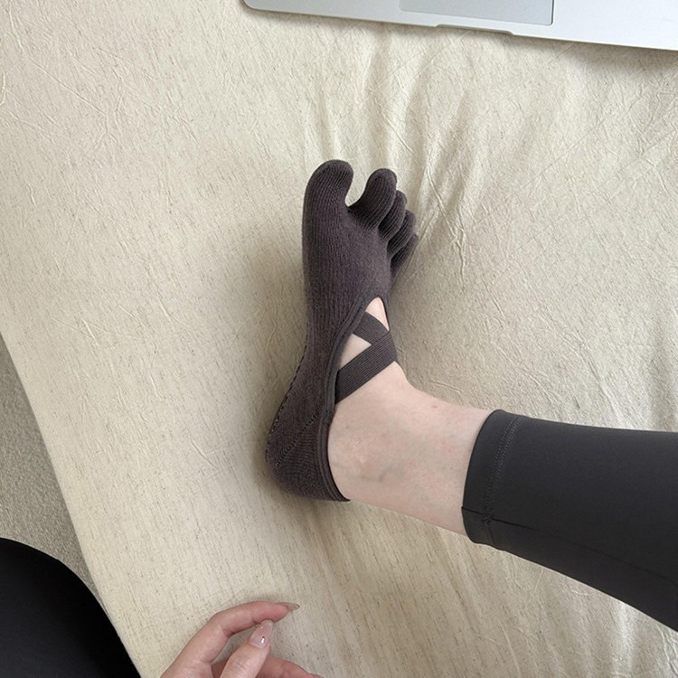 ถุงเท้าโยคะแบบไขว้สำหรับผู้หญิ - Medias Para Pilates Y Yoga บทวิจารณ์และราคา
